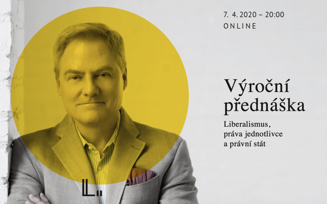 Výroční přednáška Liberálního institutu: Tom Palmer (7. dubna 2020, online)