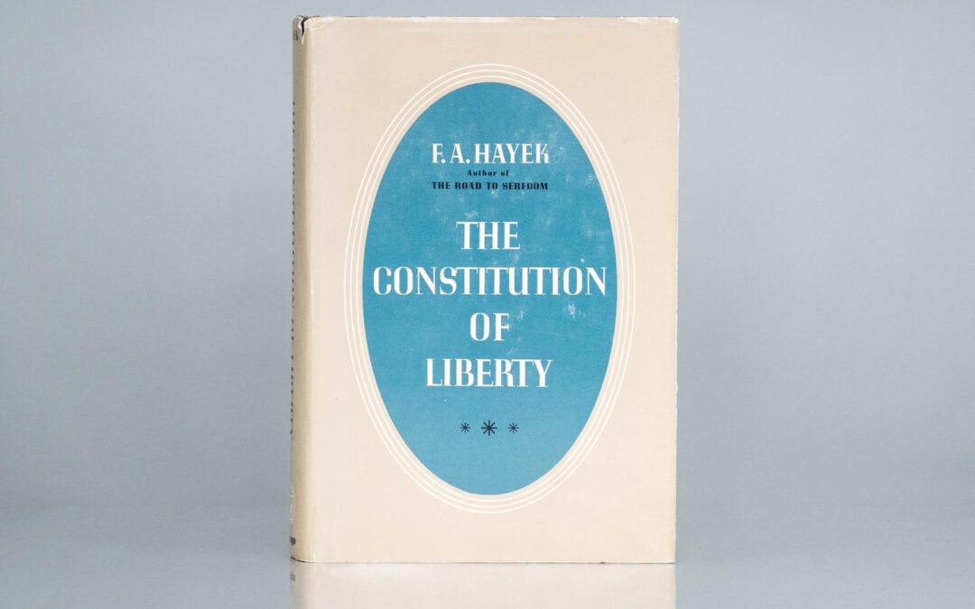 Tip na knihu – Hayekova *The Constitution of Liberty*
