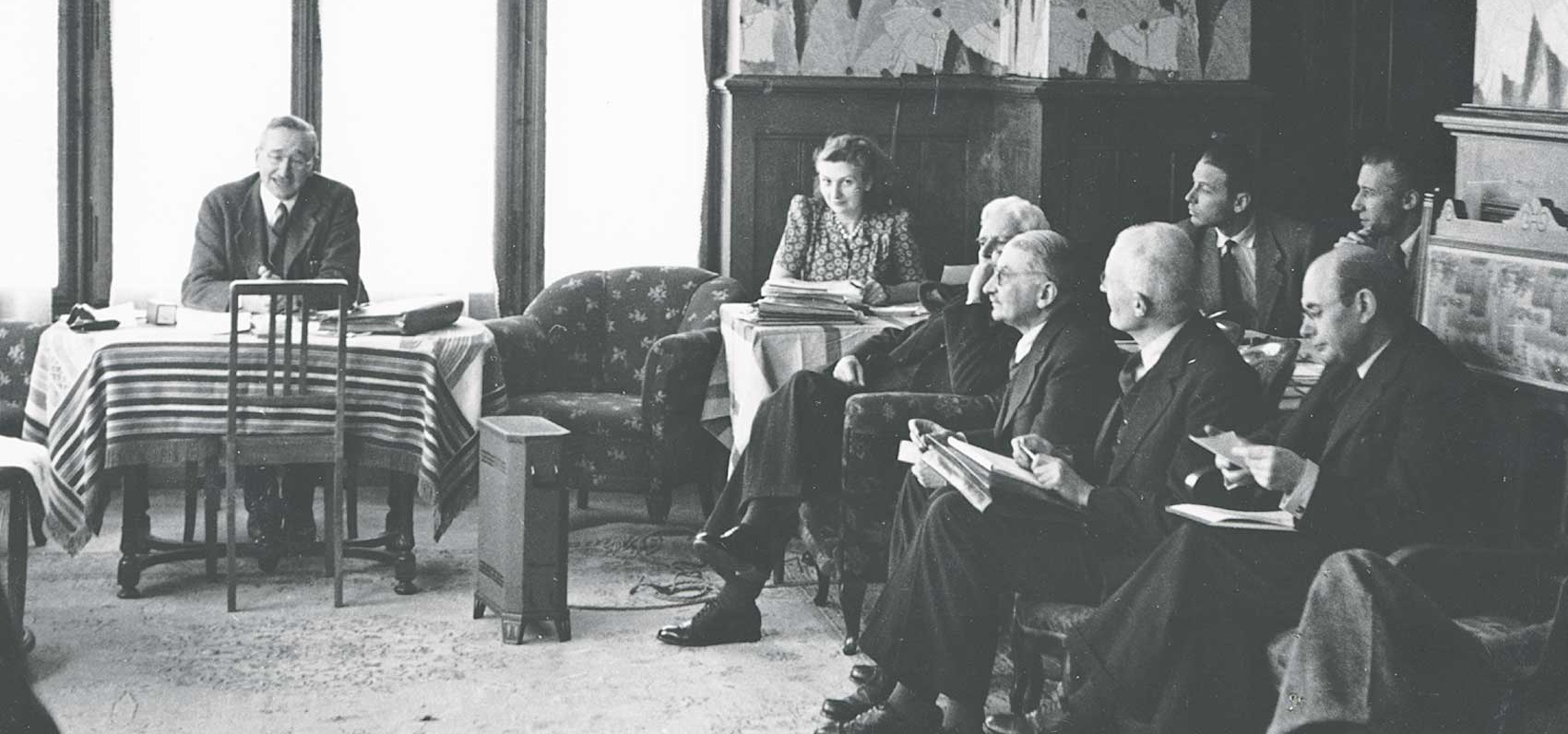 Debaty o Rusku na prvním zasedání Montpelerinské společnosti