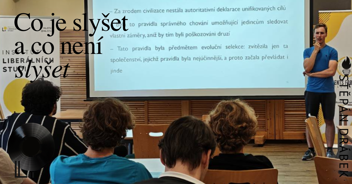 #95 Význam svobody v pojetí F. A. Hayeka – Štěpán Drábek