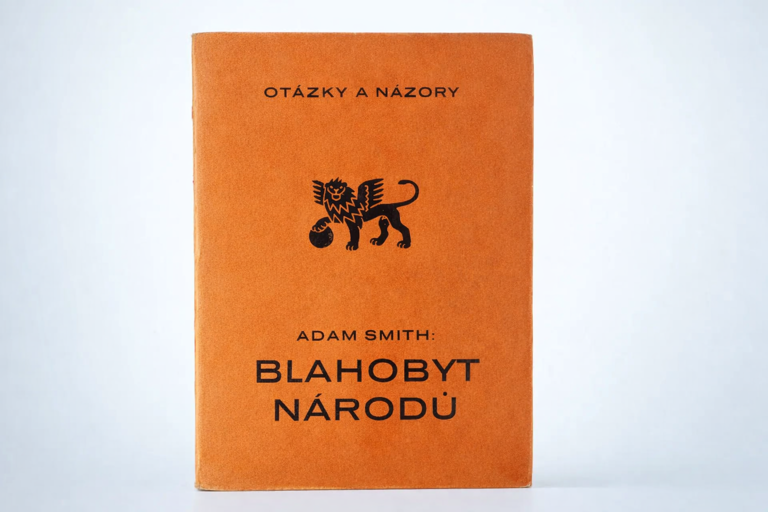 Předmluva Josefa Macka k Blahobytu národů