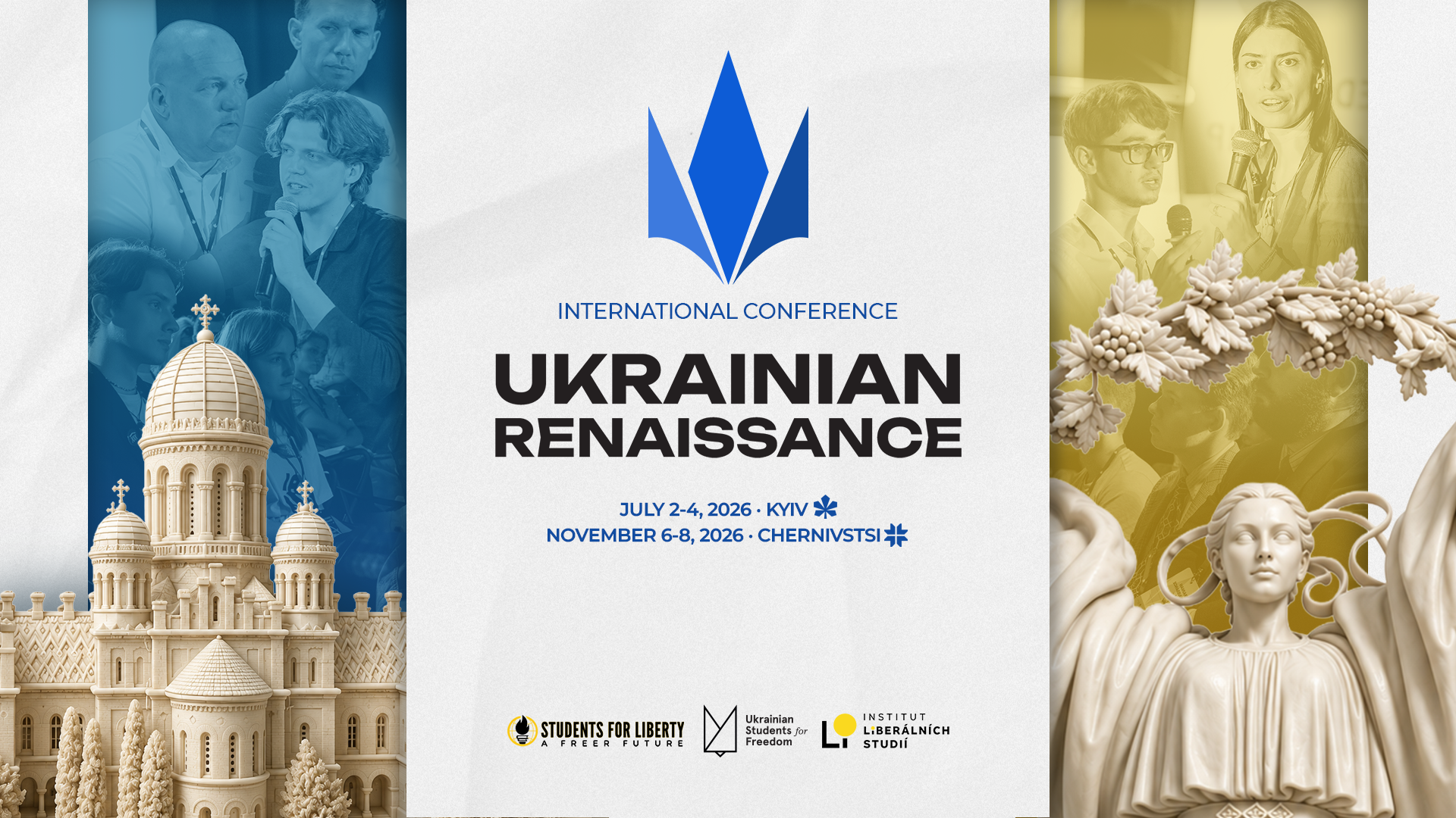Připojte se k nám na letošních konferencích Ukrainian Renaissance